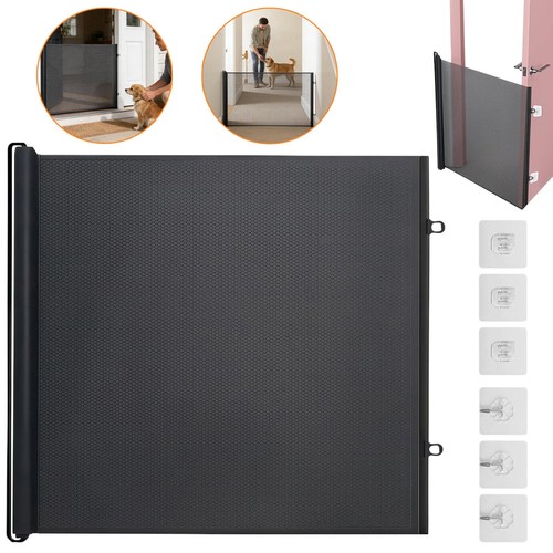 Retractable pet dog gate - retractable,