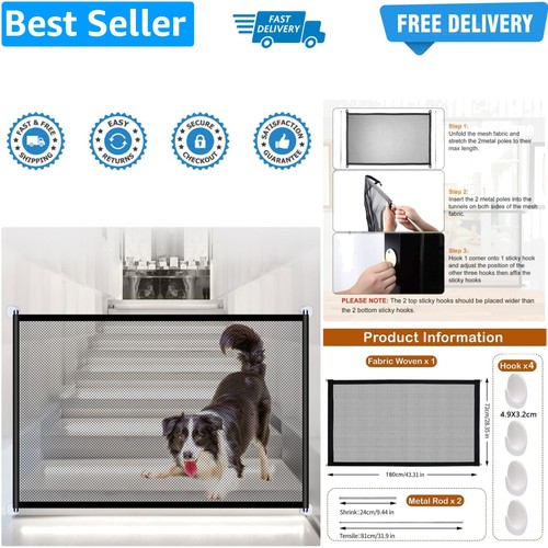 Stair gates for dogs - for, 180x72cm