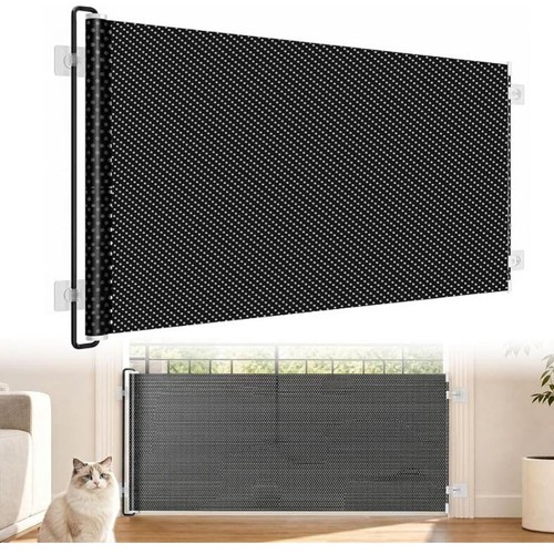 Retractable dog gate - retractable,
