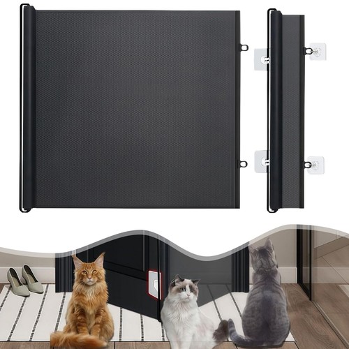 Baby gate retractable dog - gate,
