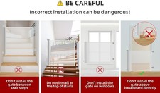 Retractable Stair Gate for