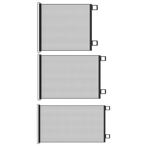 Drill retractable dog gate - dog,