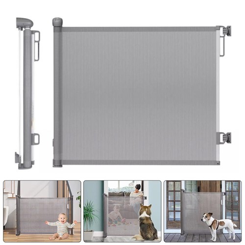 Retractable pet dog gate - pet,
