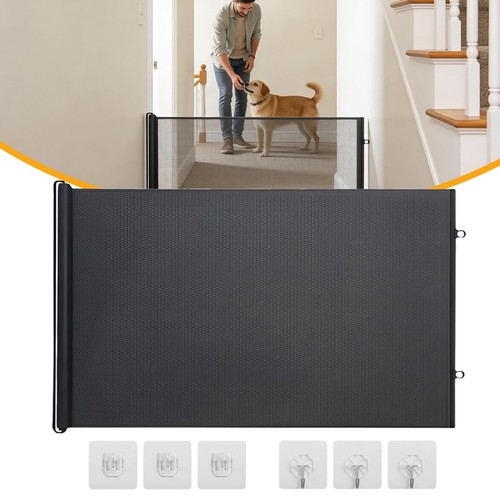 Retractable dog gate - retractable,