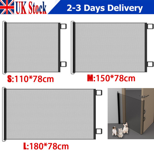 Retractable pet dog gate - gate, baby