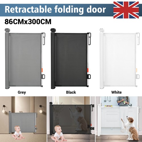 Retractable baby gate 300cm - retractable,