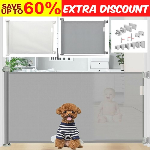 Pet safety gate retractable - pet,