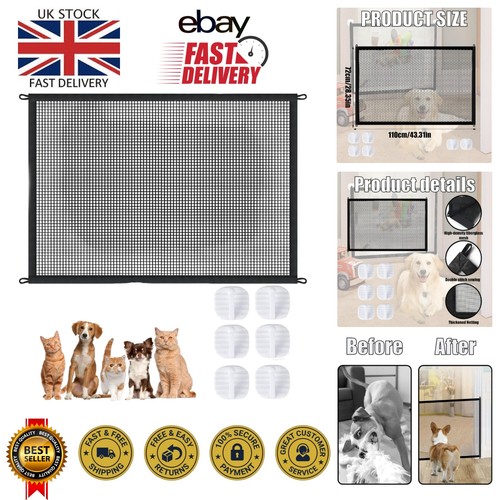 Durable 110x72cm dog gate - 110x72cm,