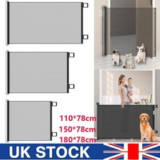 Retractable Pet Dog Gate Baby