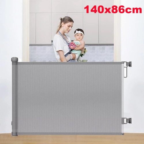 Retractable pet dog gate baby - dog,