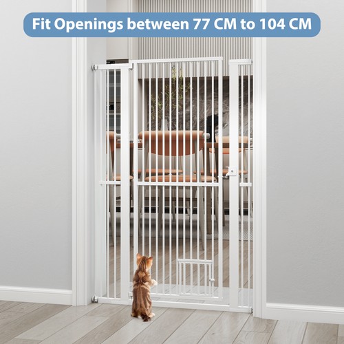 Tall metal pet gate extra - gate,