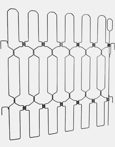 Retractable gate 66x78cm - retractable, metal